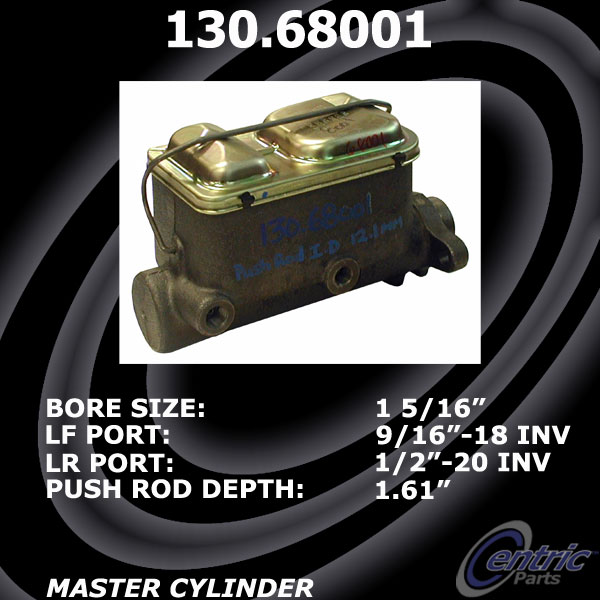 130.68001 Premium Brake Master Cyl 805890010258