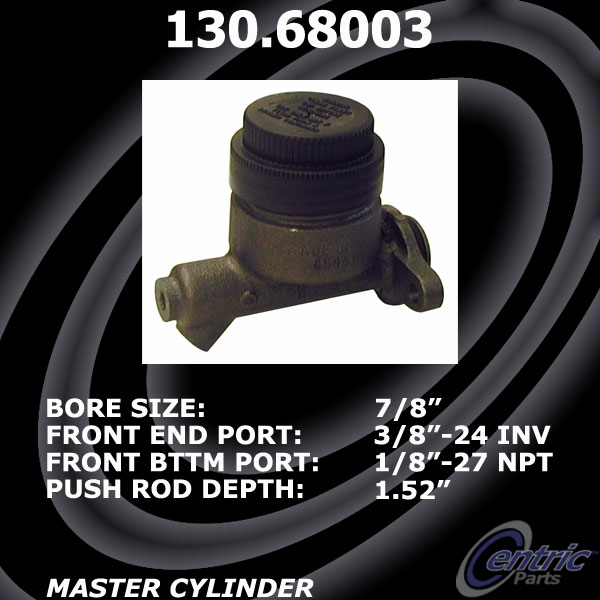 130.68003 Premium Brake Master Cyl 805890010272