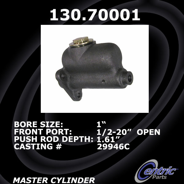 130.70001 Premium Brake Master Cyl 805890010289