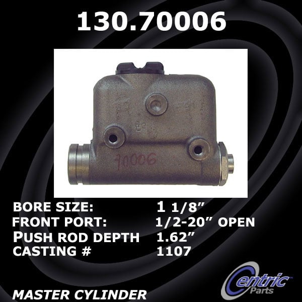 130.70006 Premium Brake Master Cyl 805890010333