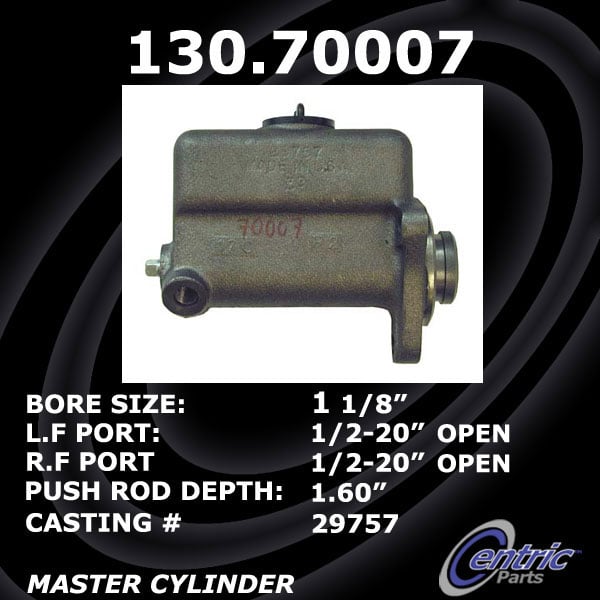 130.70007 Premium Brake Master Cyl 805890010340