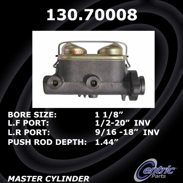 130.70008 Premium Brake Master Cyl 805890010357