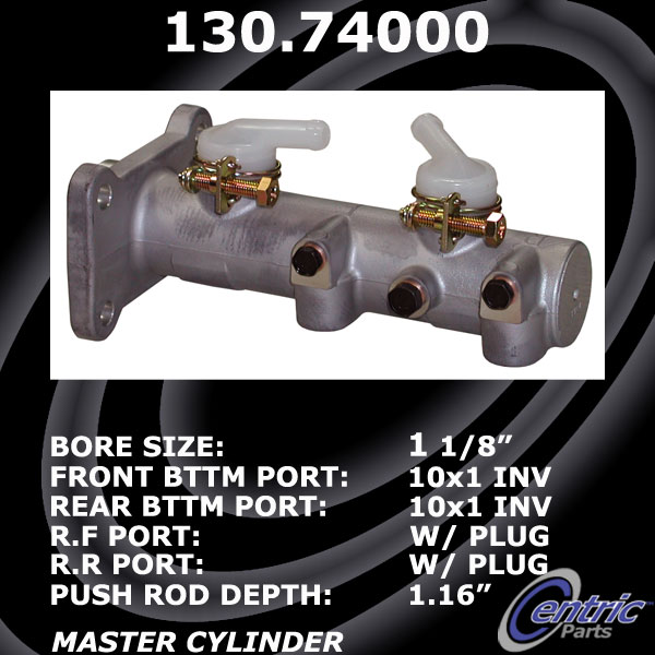 130.74000 Premium Brake Master Cyl 805890010395