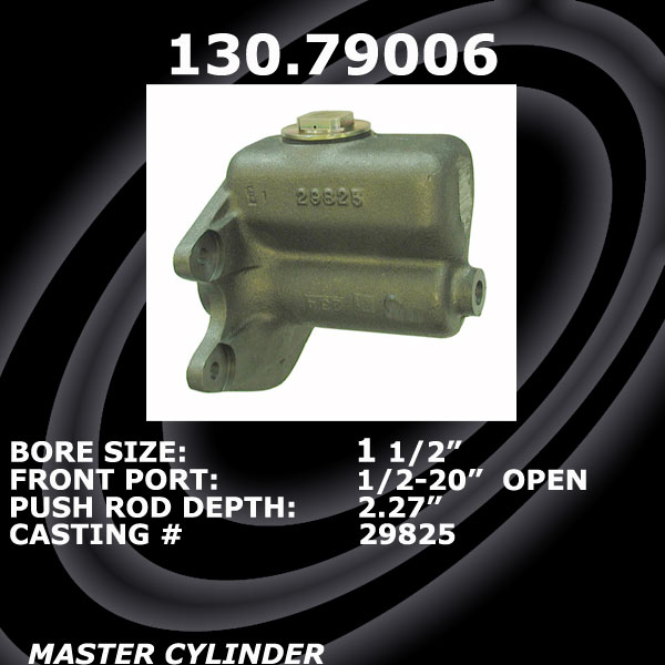 130.79006 Premium Brake Master Cyl 805890010586