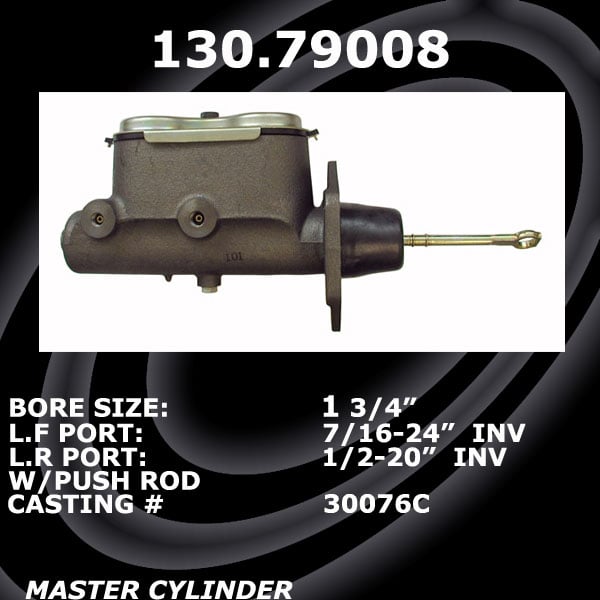 130.79008 Premium Brake Master Cyl 805890010609