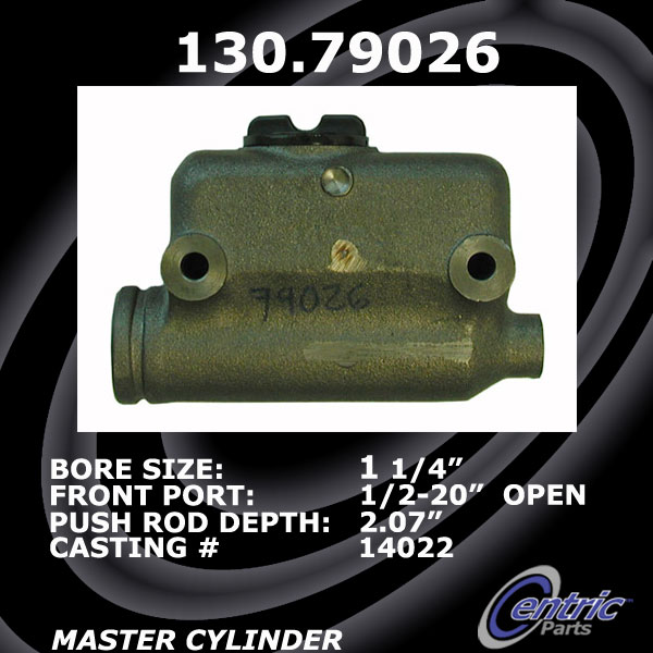 130.79026 Premium Brake Master Cyl 805890010777