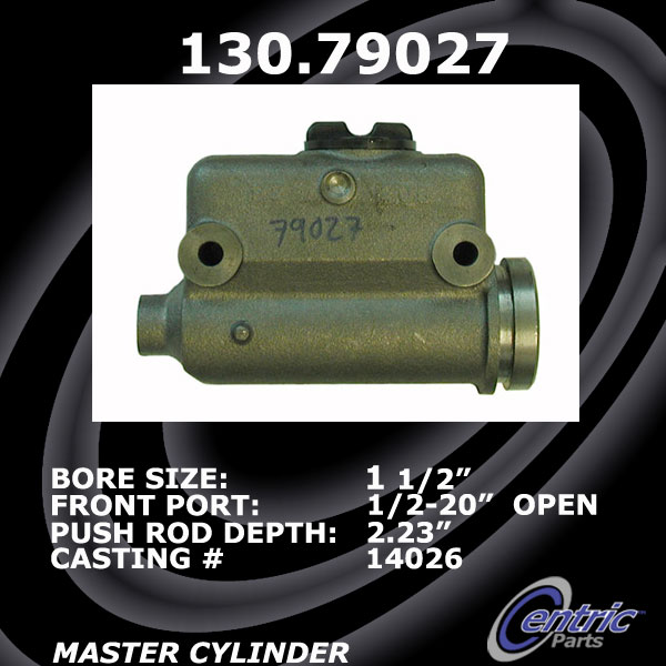 130.79027 Premium Brake Master Cyl 805890010784