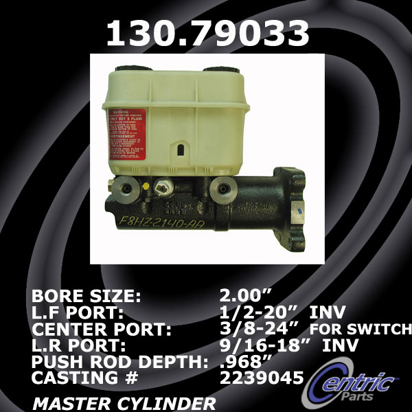 130.79033 Premium Brake Master Cyl 130.83015 805890303022