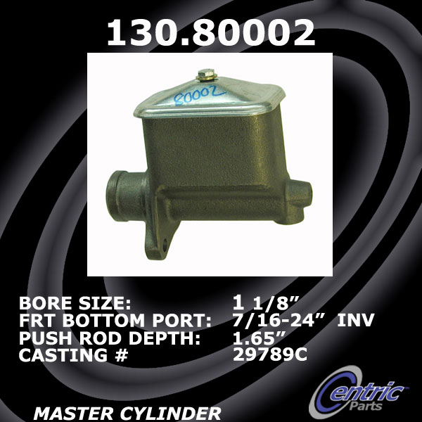 130.80002 Premium Brake Master Cyl 805890010838