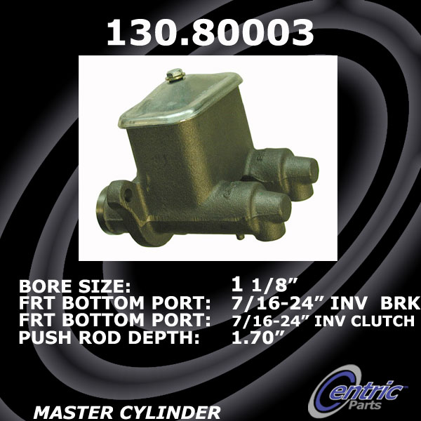 130.80003 Premium Brake Master Cyl 805890010845