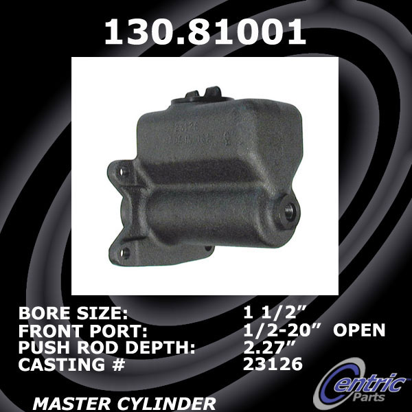 130.81001 Premium Brake Master Cyl 805890011064