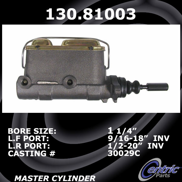 130.81003 Premium Brake Master Cyl 805890011088