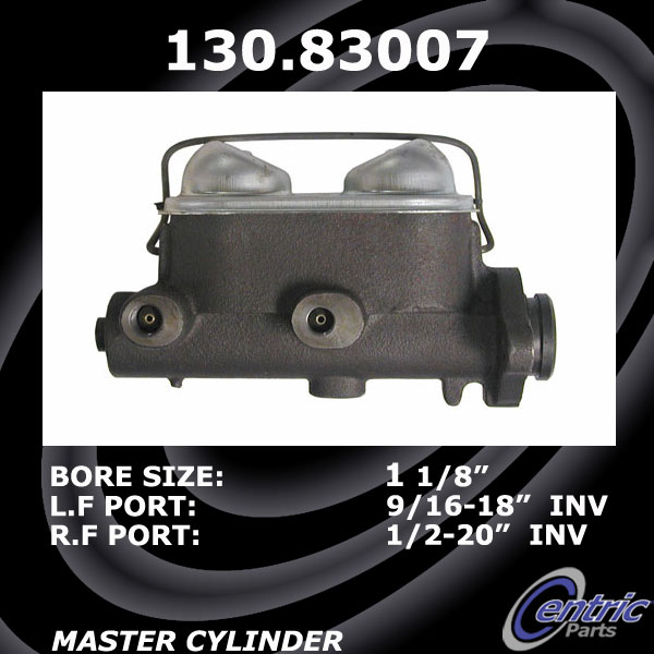 130.83007 Premium Brake Master Cyl 805890011224