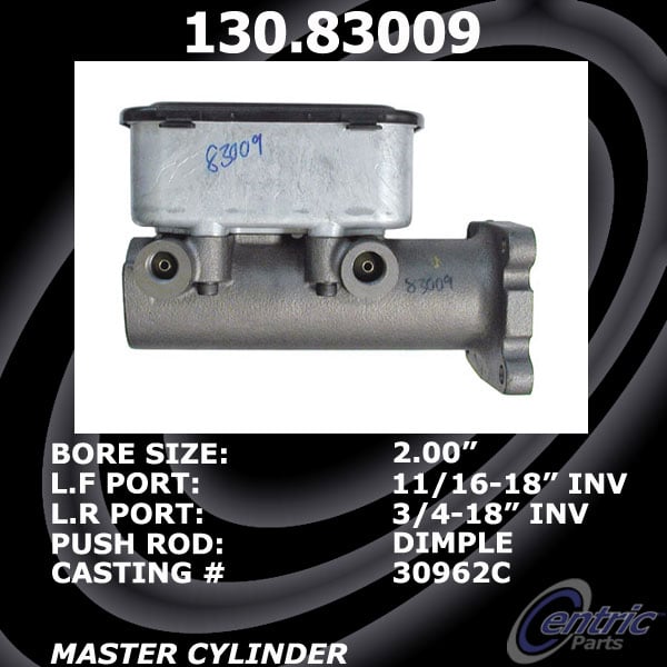 130.83009 Premium Brake Master Cyl 130.83010 805890011248