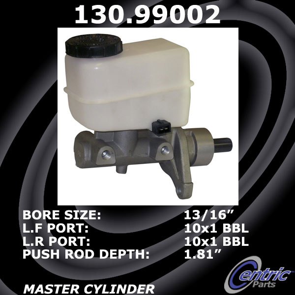 130.99002 Premium Brake Master Cyl 805890658023