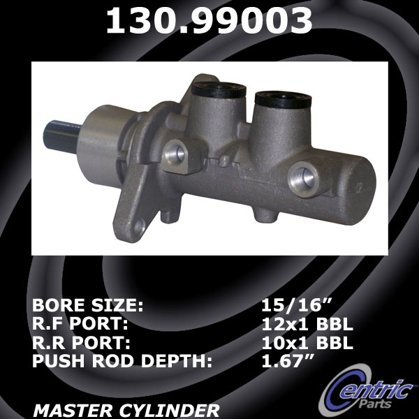 130.99003 Premium Brake Master Cyl 805890657842