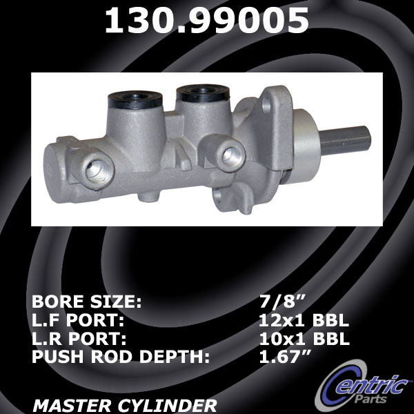 130.99005 Premium Brake Master Cyl 805890657903