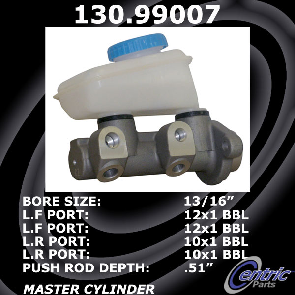 130.99007 Premium Brake Master Cyl 805890657880