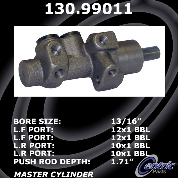 130.99011 Premium Brake Master Cyl 805890657897