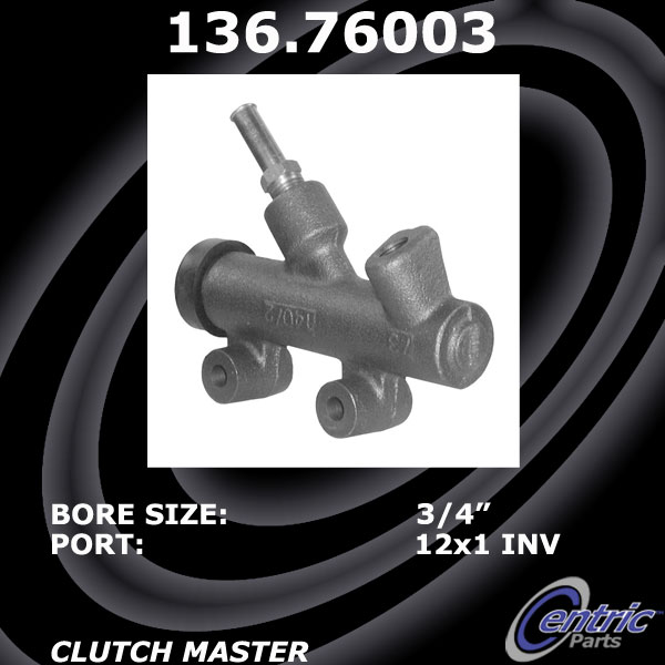 Centric 136.76004 Premium Clutch Master Cyl